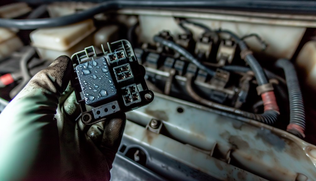 vlaga uzrokuje električne probleme