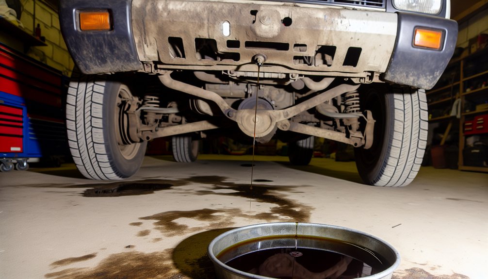 curenja ulja ukazuju na ozbiljne probleme