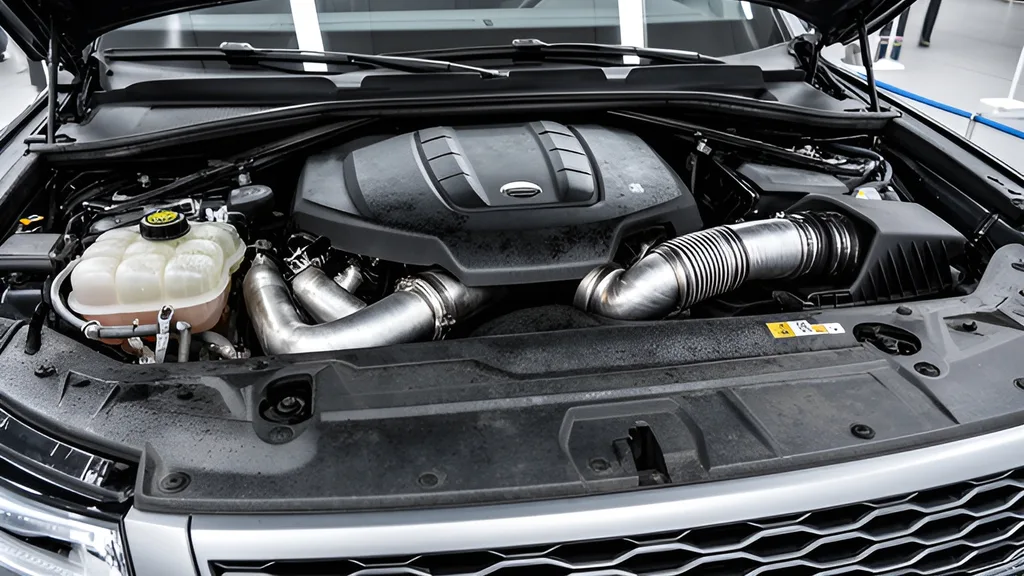 Motorni prostor Alfa Romeo Stelvio s 2.2 dizelskim motorom