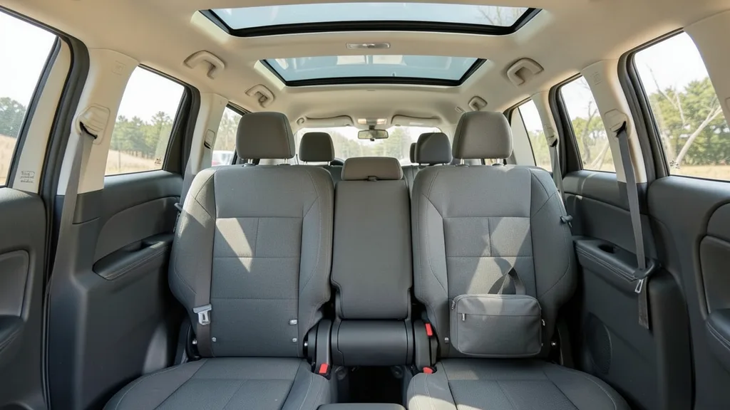 Tri pojedinačna pomična stražnja sjedala i prtljažnik Citroëna C5 Aircross