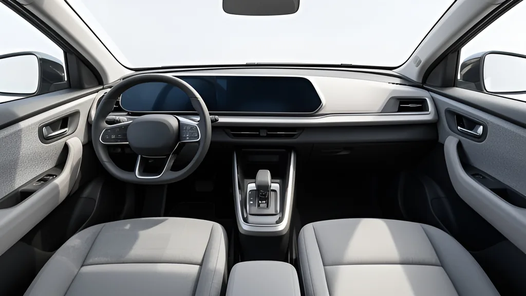 Unutrašnjost Hyundai Tucsona četvrte generacije s dva ekrana i tipkama mjenjača