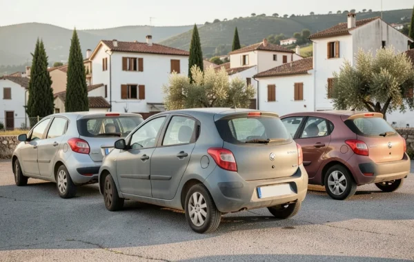 Rabljeni mali automobili na placu u Hrvatskoj