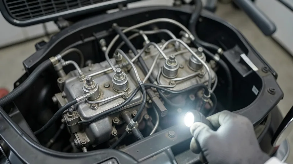 Dizelski motor 1.5 dCi u motornom prostoru Renaulta Megane s vidljivim brizgaljkama